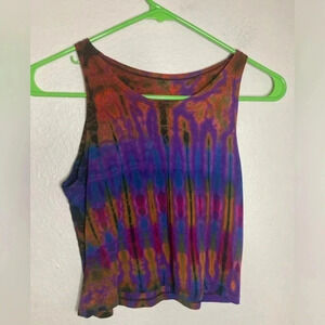Tie Dye Crop Top Size Small/ Medium